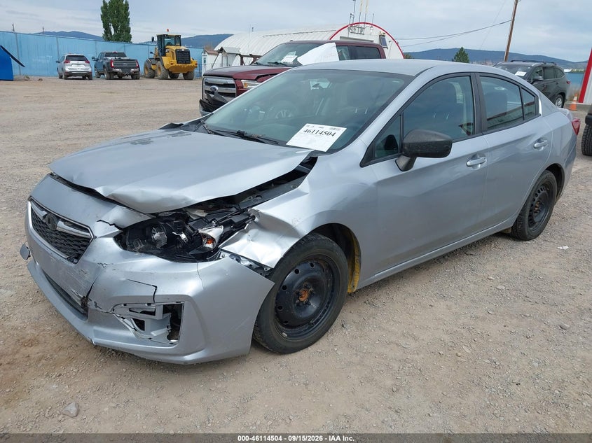Vin: 4s3gkaa61j3603721, lot: 46614220, subaru impreza 2.0i 20182