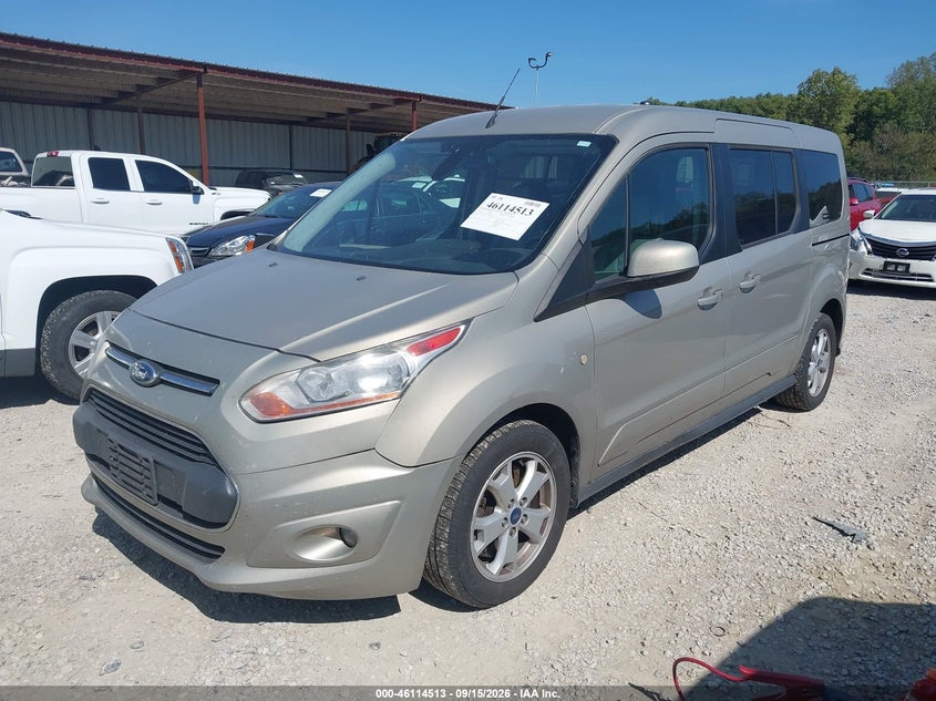 Vin: nm0ge9g70f1204692, lot: 46614229, ford transit connect titanium 20152