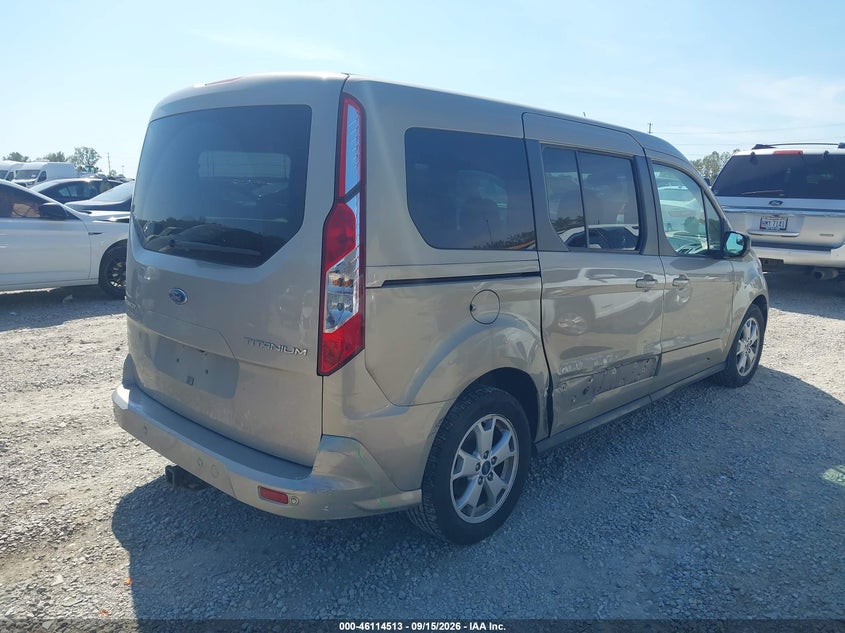 Vin: nm0ge9g70f1204692, lot: 46614229, ford transit connect titanium 20154