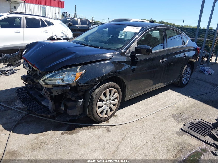 Vin: 3n1ab7ap5gy311459, lot: 46614232, nissan sentra sv 20162