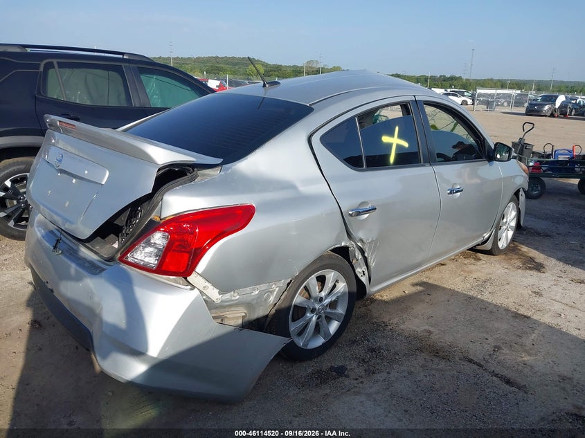 Vin: 3n1cn7ap1gl850710, lot: 46614236, nissan versa 1.6 sl 20164