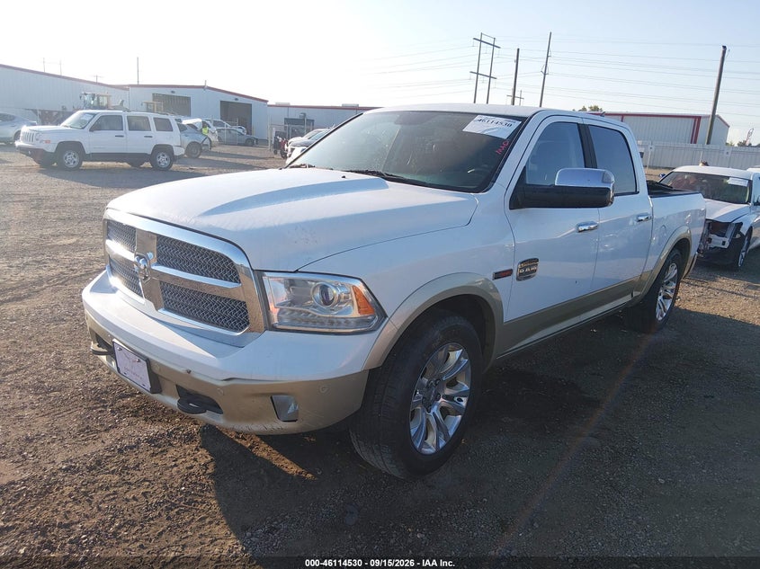 Vin: 1c6rr7pmxgs211596, lot: 46614246, ram 1500 longhorn 20162