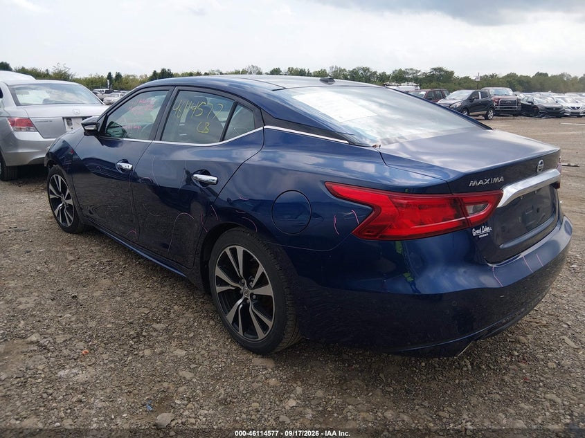Vin: 1n4aa6ap7jc374823, lot: 46614292, nissan maxima 3.5 sl 20183