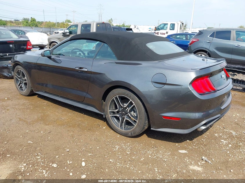 Vin: 1fatp8uh4l5113373, lot: 46614306, ford mustang ecoboost premium 20203