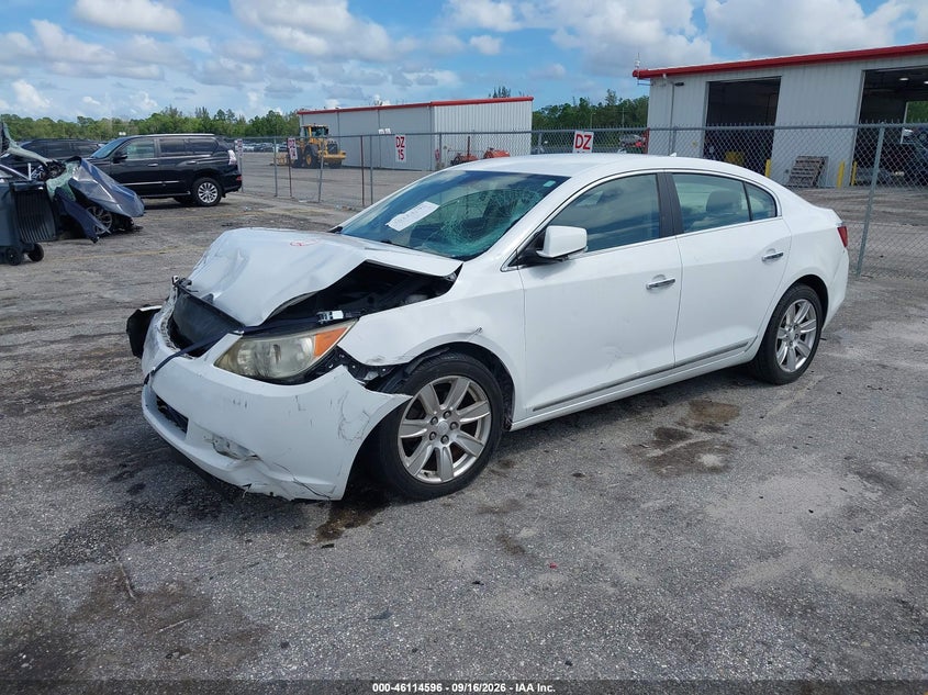 Vin: 1g4gc5e30cf155540, lot: 46614312, buick lacrosse leather group 20122