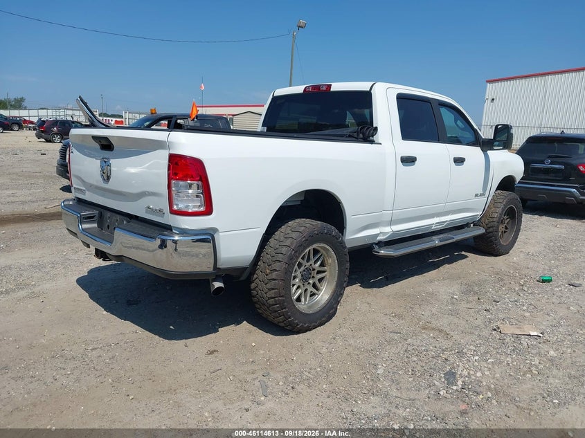 Vin: 3c6ur5djxrg247663, lot: 46614329, ram 2500 big horn  4x4 6'4 box 20244