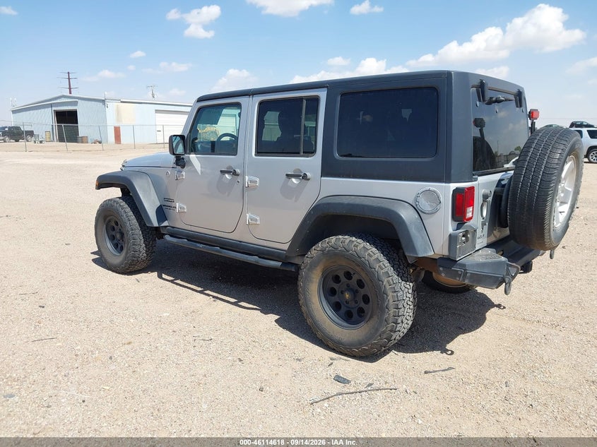 Vin: 1c4bjwdg2cl282208, lot: 46614334, jeep wrangler unlimited sport 20123