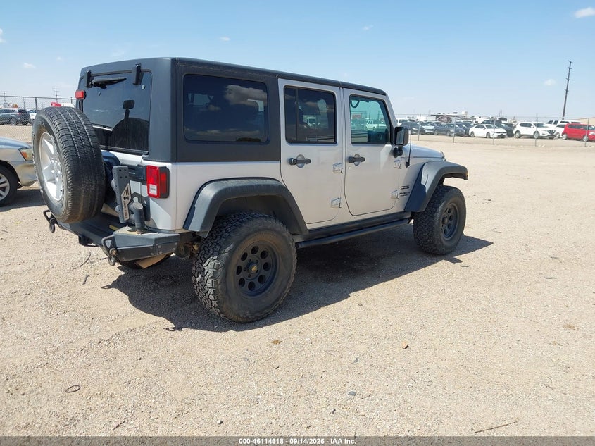 Vin: 1c4bjwdg2cl282208, lot: 46614334, jeep wrangler unlimited sport 20124
