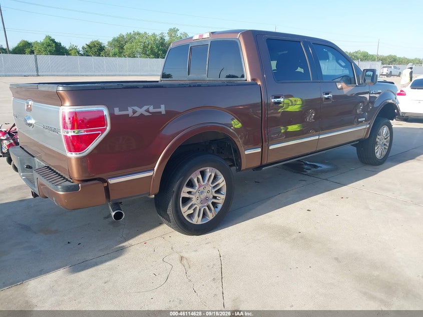 Vin: 1ftfw1et7cfa69514, lot: 46614344, ford f-150 platinum 20124