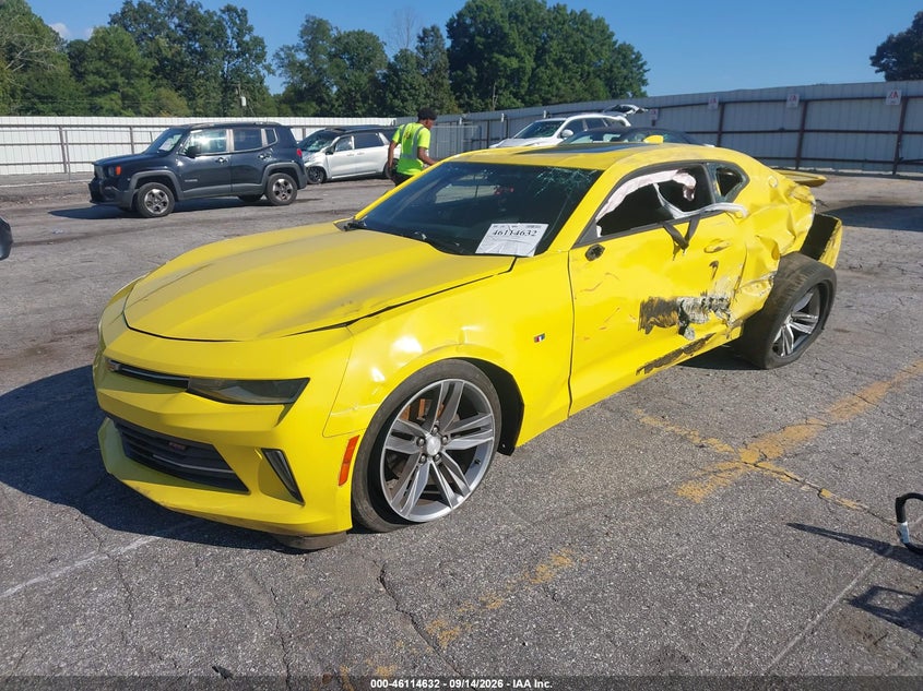 Vin: 1g1fb1rs6h0201050, lot: 46614348, chevrolet camaro 1lt 20172
