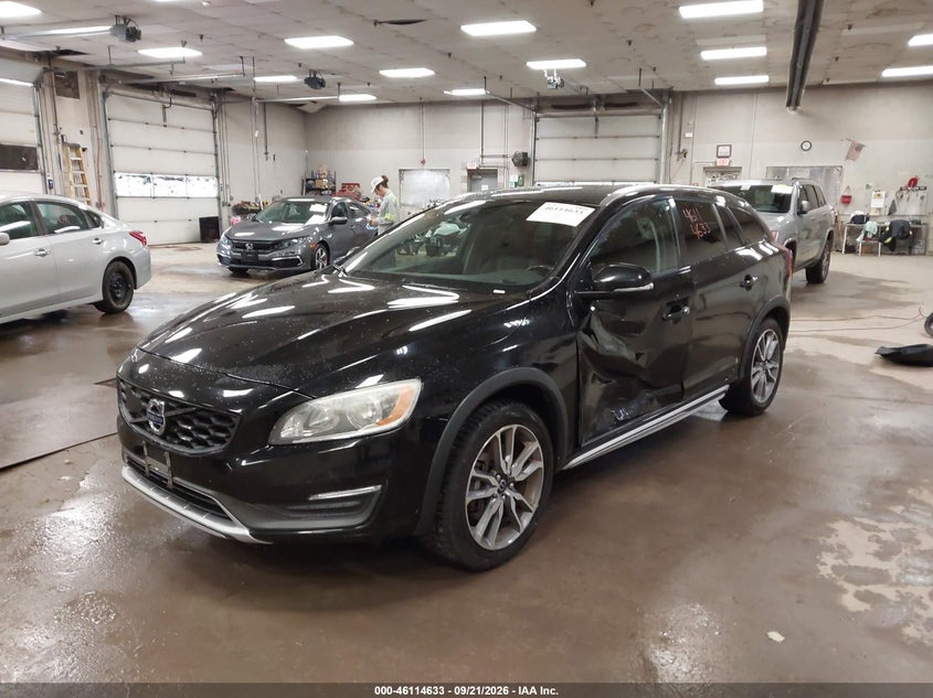 Vin: yv4612hk2g1003198, lot: 46614349, volvo v60 cross country t5 20162