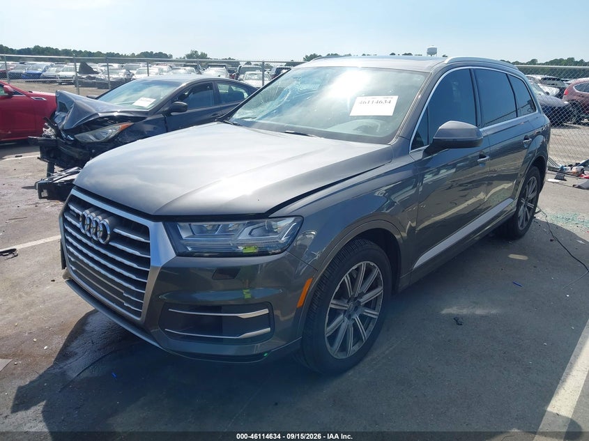 Vin: wa1laaf73kd035318, lot: 46614350, audi q7 55 premium 20192