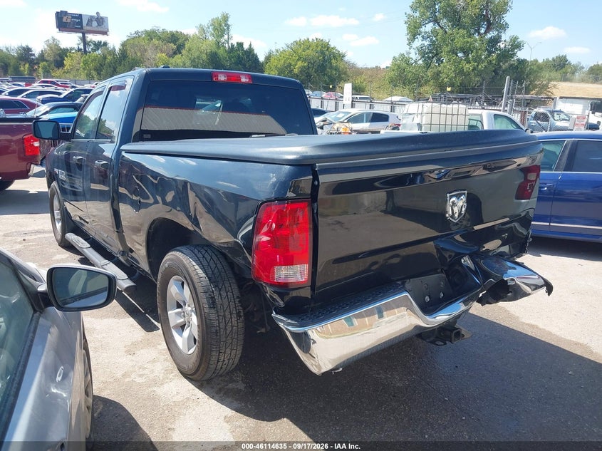 Vin: 1c6rr6ft6js293949, lot: 46614351, ram 1500 tradesman  4x2 6'4 box 20183