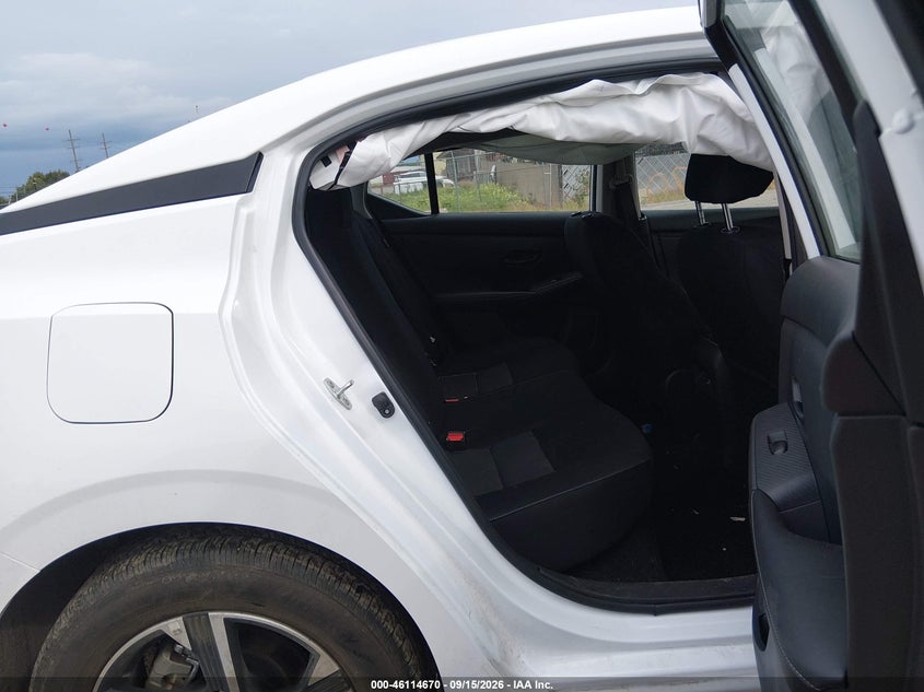 NISSAN SENTRA 2025 VIN 3N1AB8CV6SY289787