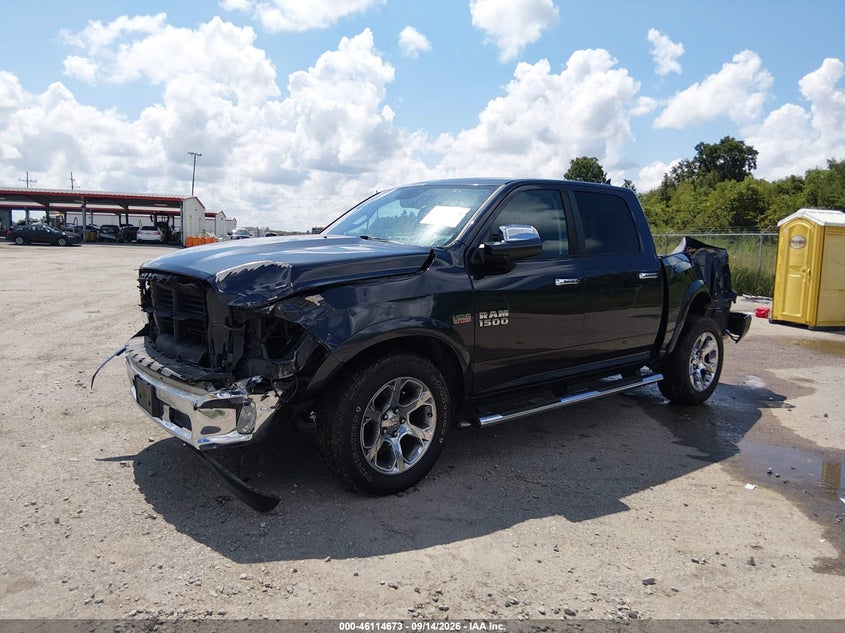 Vin: 1c6rr7nt2gs359008, lot: 46614389, ram 1500 laramie 20162