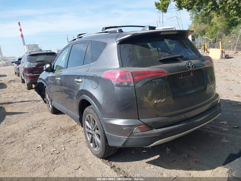 Vin: jtmdfrev7jj728676, lot: 46614399, toyota rav4 limited 20183