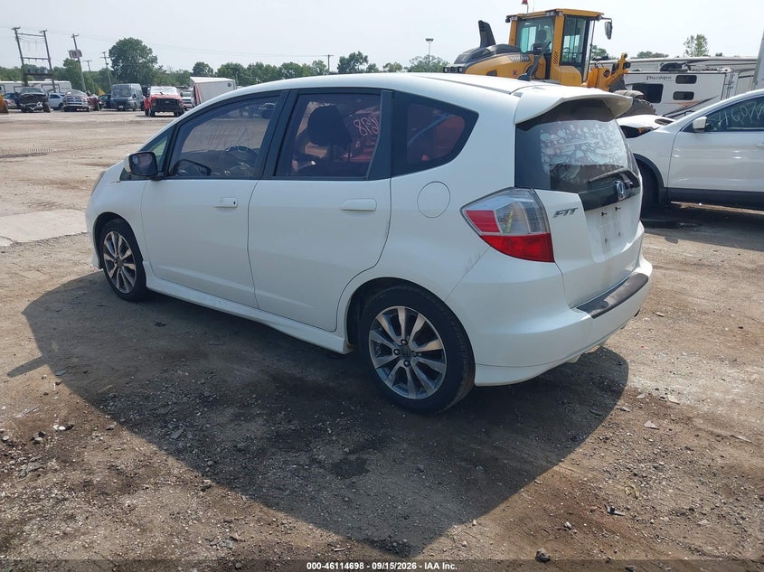 Vin: jhmge8h58cc009948, lot: 46614414, honda fit sport 20123