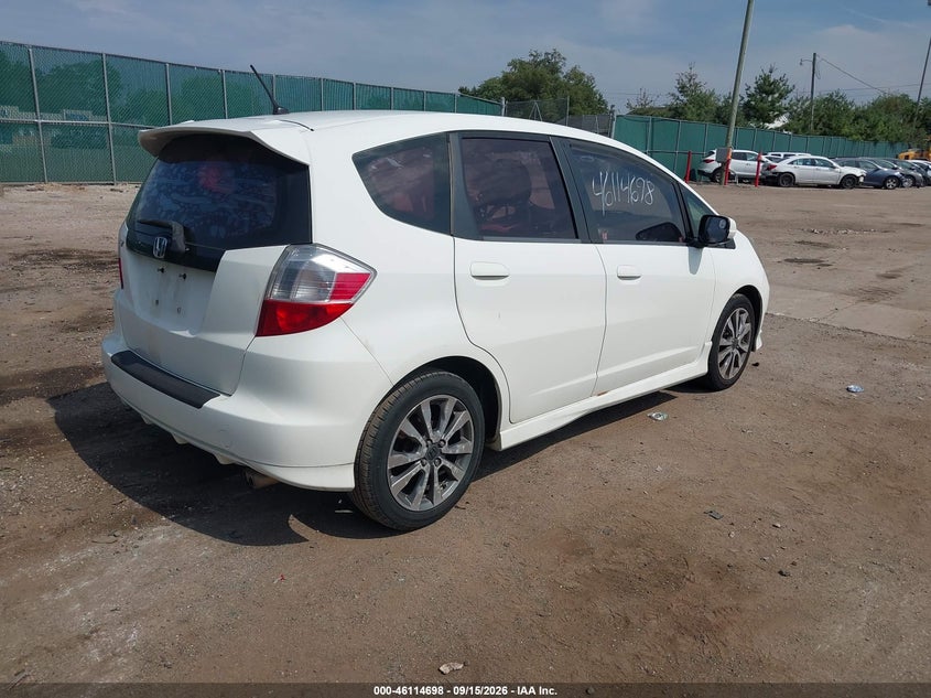 2012 HONDA FIT auction photo 4