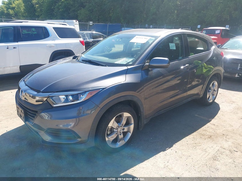 HONDA HR-V 2022 VIN 3CZRU6H3XNM750422