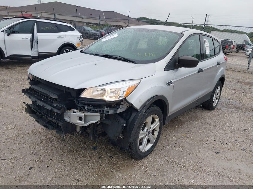 Vin: 1fmcu0f76fua38027, lot: 46614422, ford escape s 20152