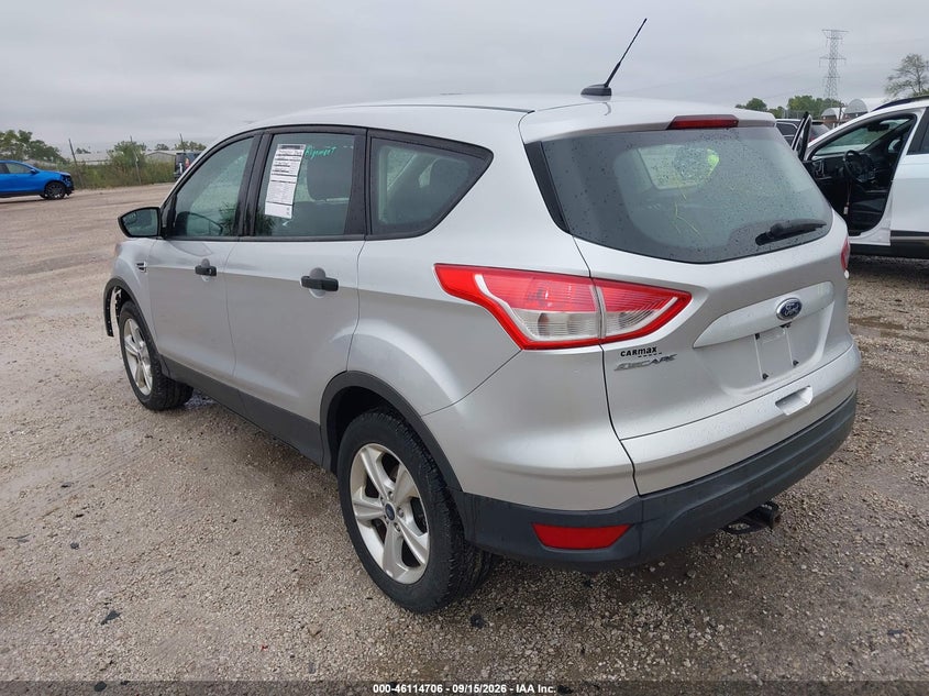 Vin: 1fmcu0f76fua38027, lot: 46614422, ford escape s 20153
