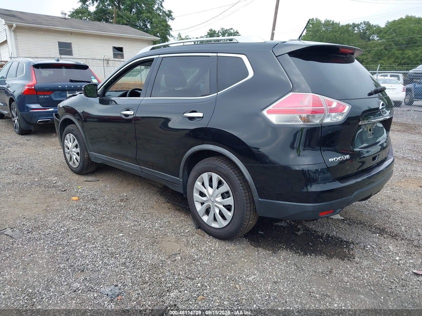 Vin: jn8at2mt7gw026926, lot: 46614425, nissan rogue s 20163