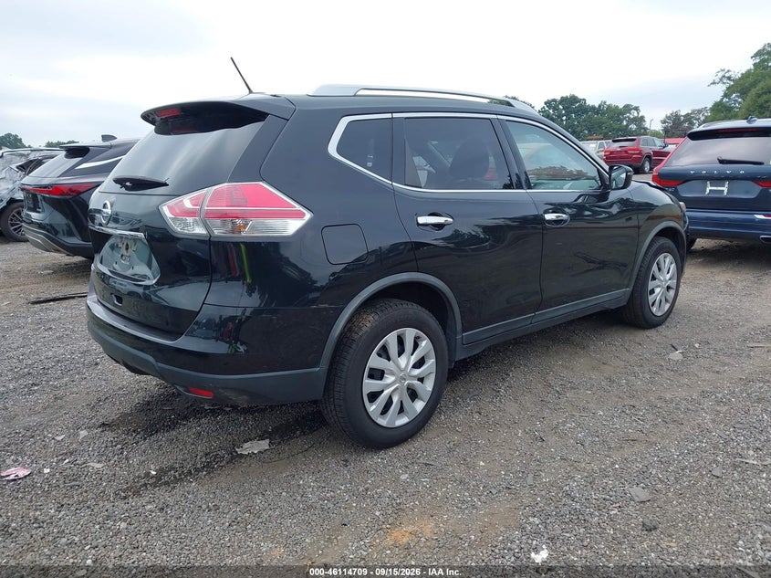 Vin: jn8at2mt7gw026926, lot: 46614425, nissan rogue s 20164