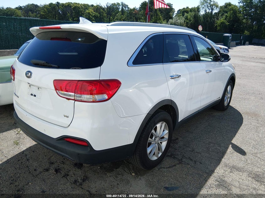 2016 KIA SORENTO auction photo 4