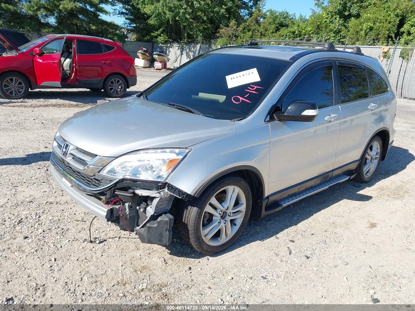 Vin: jhlre4h78bc020826, lot: 46614440, honda cr-v ex-l 20112