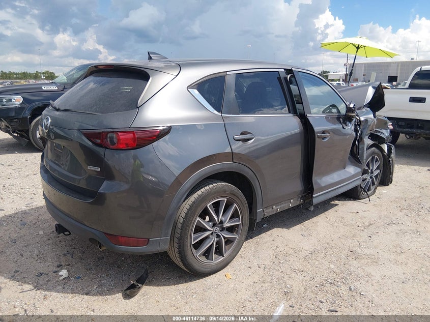 Vin: jm3kfacm7j0401355, lot: 46614452, mazda cx-5 touring 20184