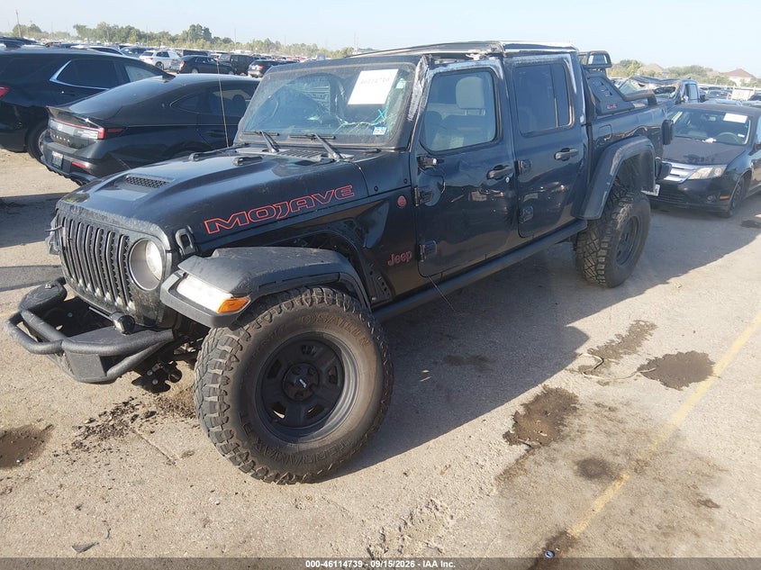 Vin: 1c6jjteg0pl573022, lot: 46614455, jeep gladiator mojave 4x4 20232