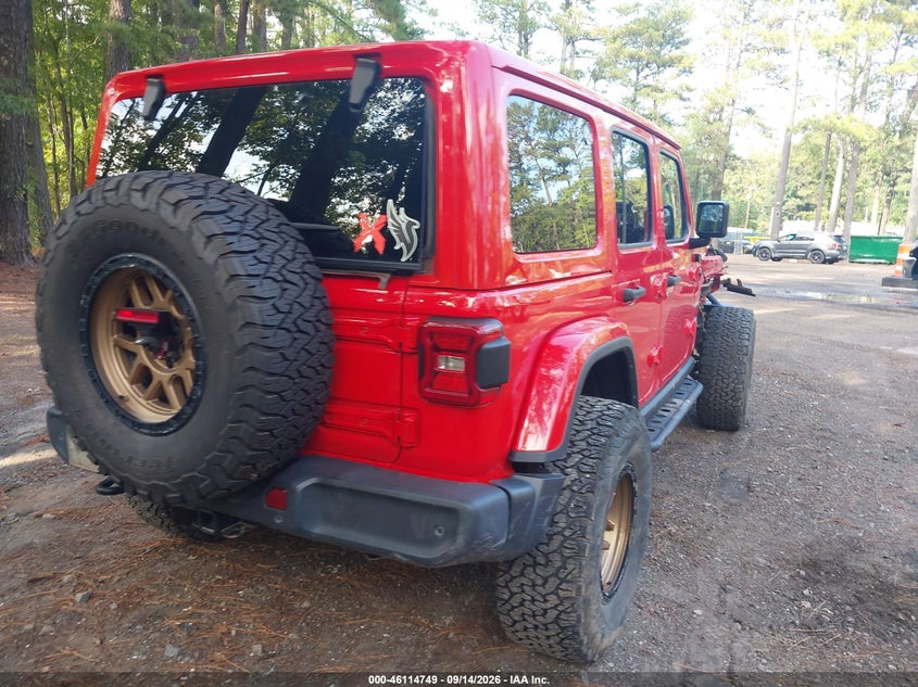 Vin: 1c4hjxeg3jw130769, lot: 46614465, jeep wrangler unlimited sahara 4x4 20184