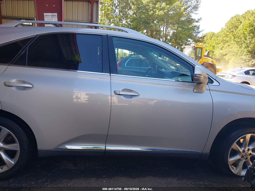 LEXUS RX 350 2011 VIN 2T2BK1BA0BC087613