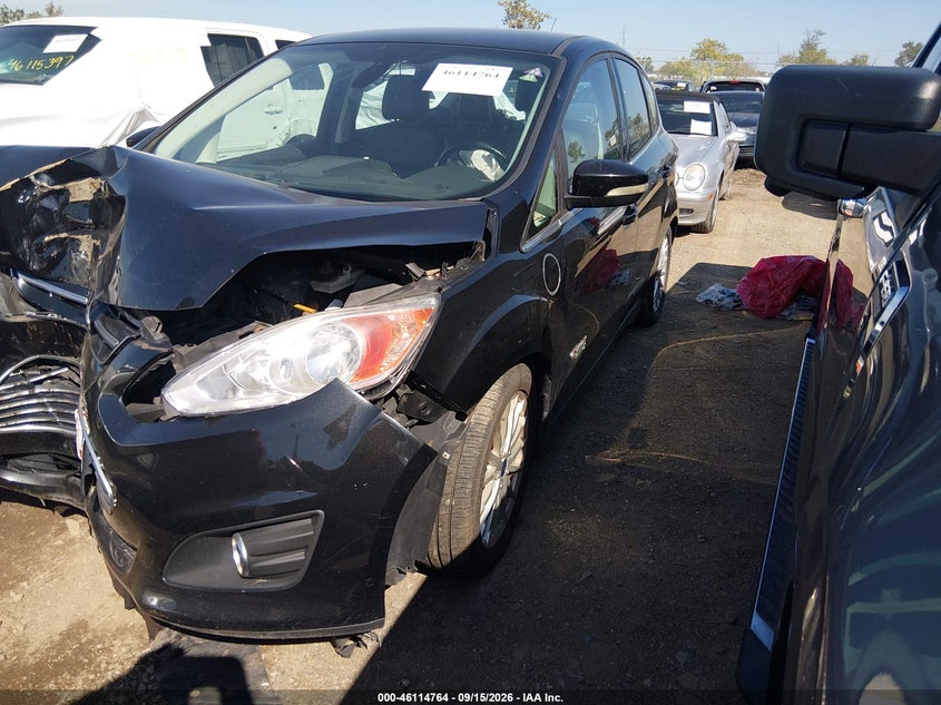 Vin: 1fadp5cu5el513880, lot: 46614480, ford c-max energi sel 20142