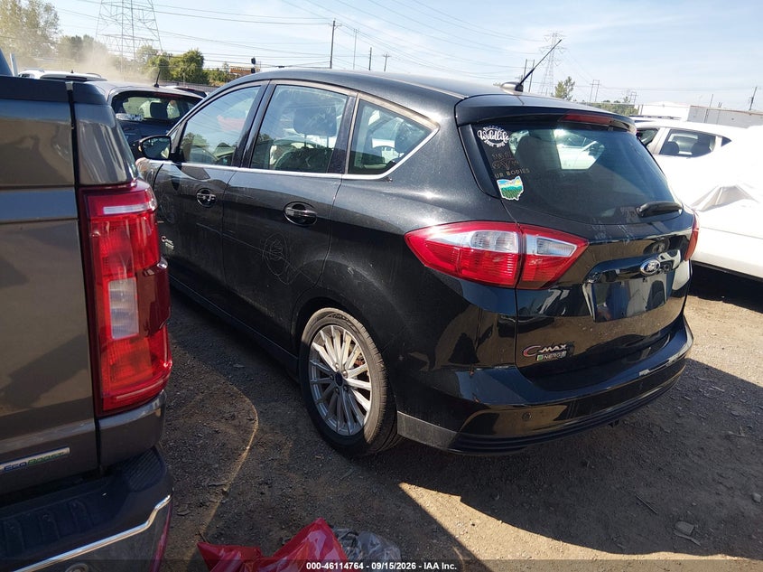 Vin: 1fadp5cu5el513880, lot: 46614480, ford c-max energi sel 20143