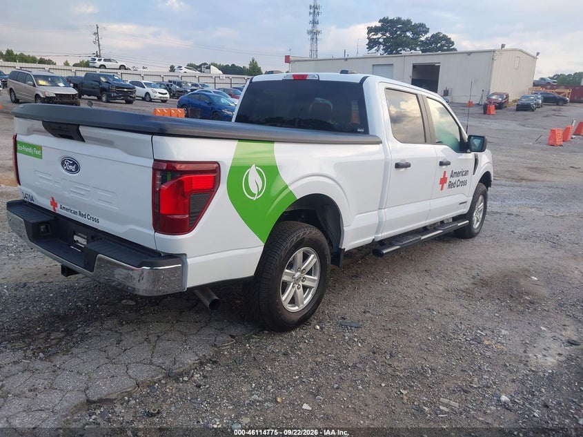 Vin: 1ftfw1fd9rfb98788, lot: 46614491, ford f-150 xl hybrid 20244