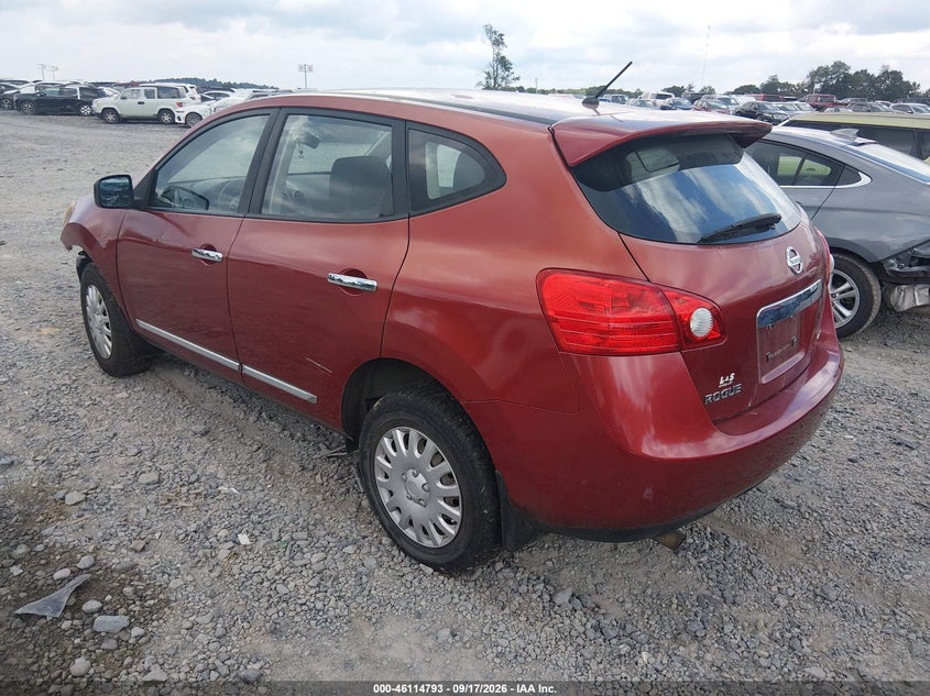 Vin: jn8as5mv5bw254566, lot: 46614509, nissan rogue s 20113