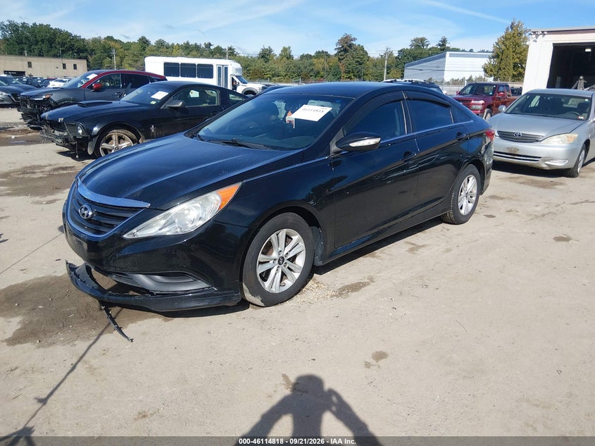 Vin: 5npeb4ac1eh814961, lot: 46614534, hyundai sonata gls 20142