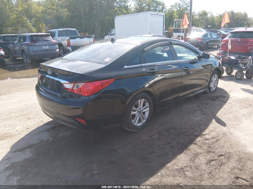 Vin: 5npeb4ac1eh814961, lot: 46614534, hyundai sonata gls 20144