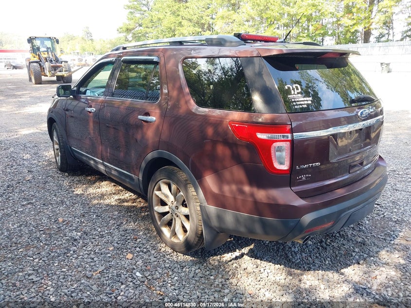 2012 FORD EXPLORER auction photo 3
