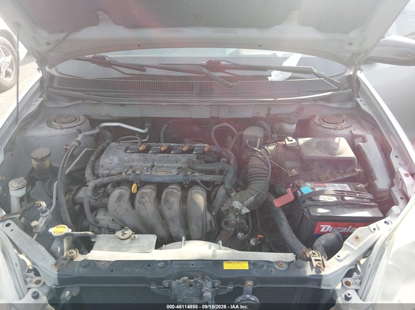 TOYOTA MATRIX 2003 VIN 2T1KR32E53C075036