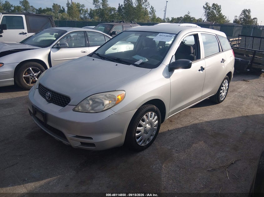 TOYOTA MATRIX 2003 VIN 2T1KR32E53C075036