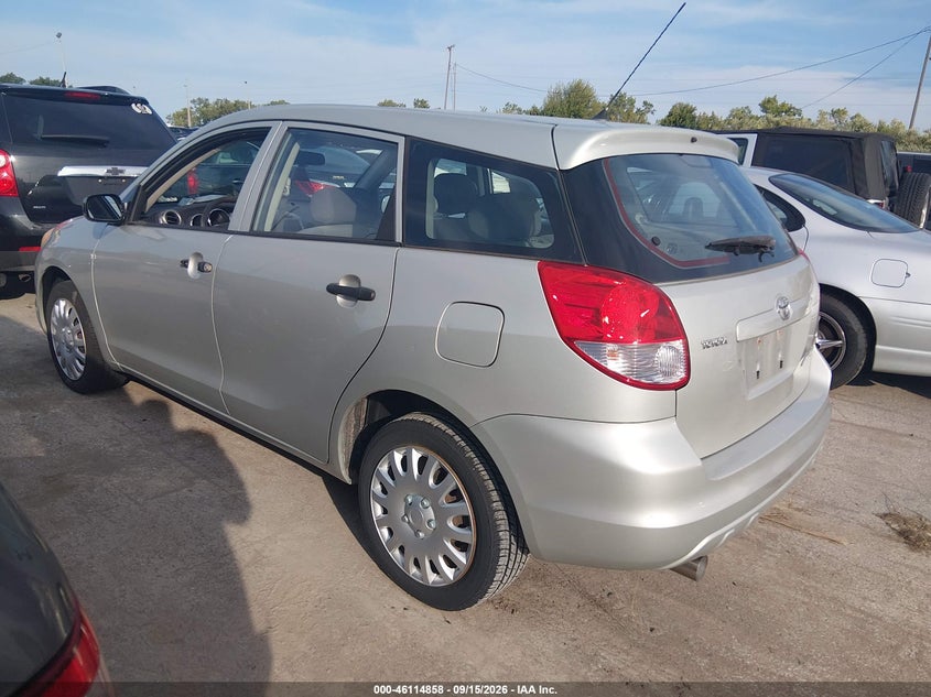 TOYOTA MATRIX 2003 VIN 2T1KR32E53C075036