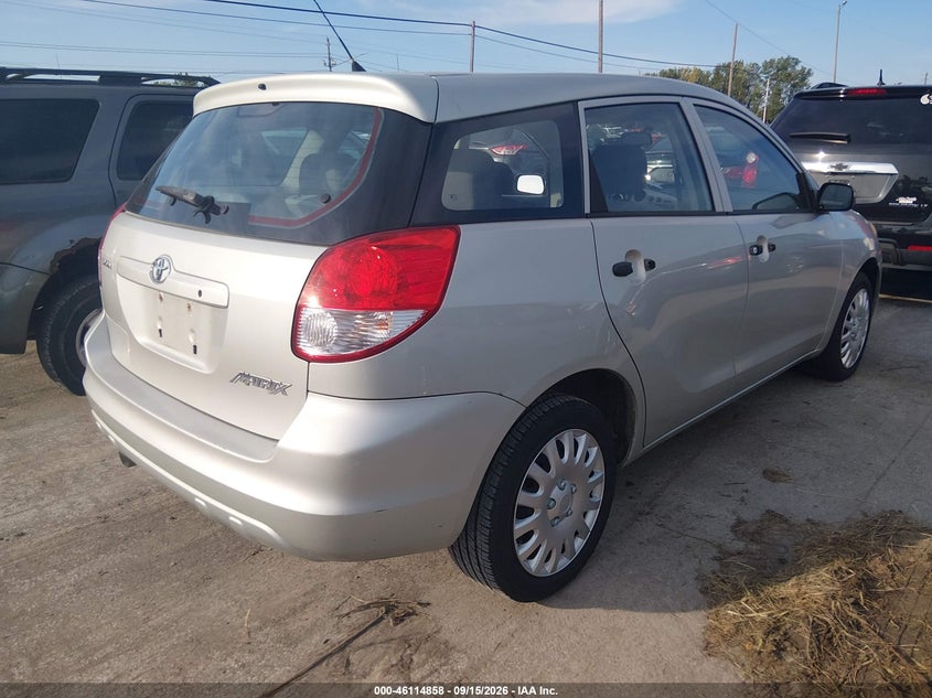 TOYOTA MATRIX 2003 VIN 2T1KR32E53C075036