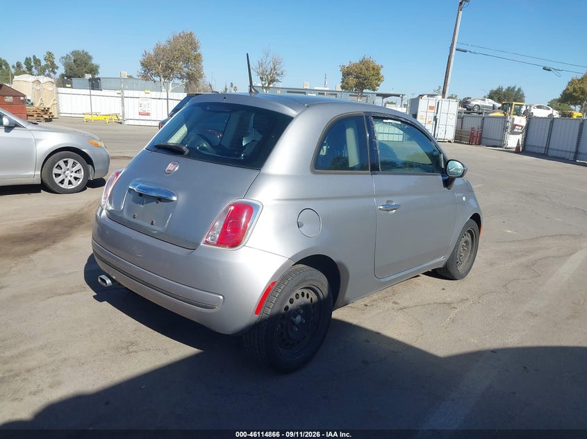 2015 FIAT 500 auction photo 4