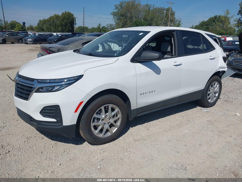 Vin: 3gnaxheg7rl216004, lot: 46614590, chevrolet equinox fwd ls 20242