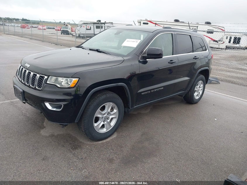 Vin: 1c4rjfag7hc963376, lot: 46614594, jeep grand cherokee laredo 4x4 20172