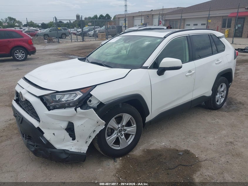 Vin: jtmp1rfv1kd026489, lot: 46614633, toyota rav4 xle 20192
