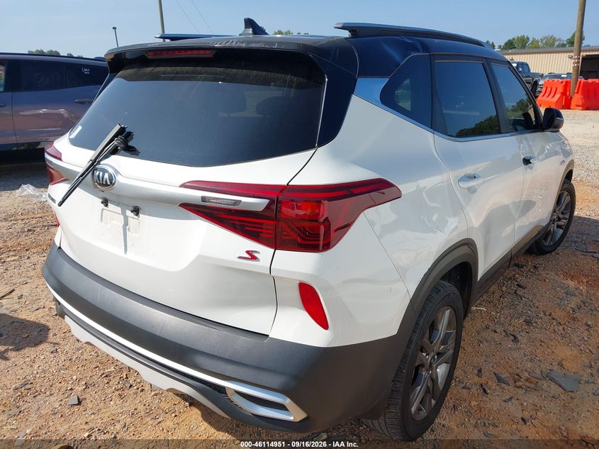 Vin: kndeucaa5m7078709, lot: 46614667, kia seltos s 20214
