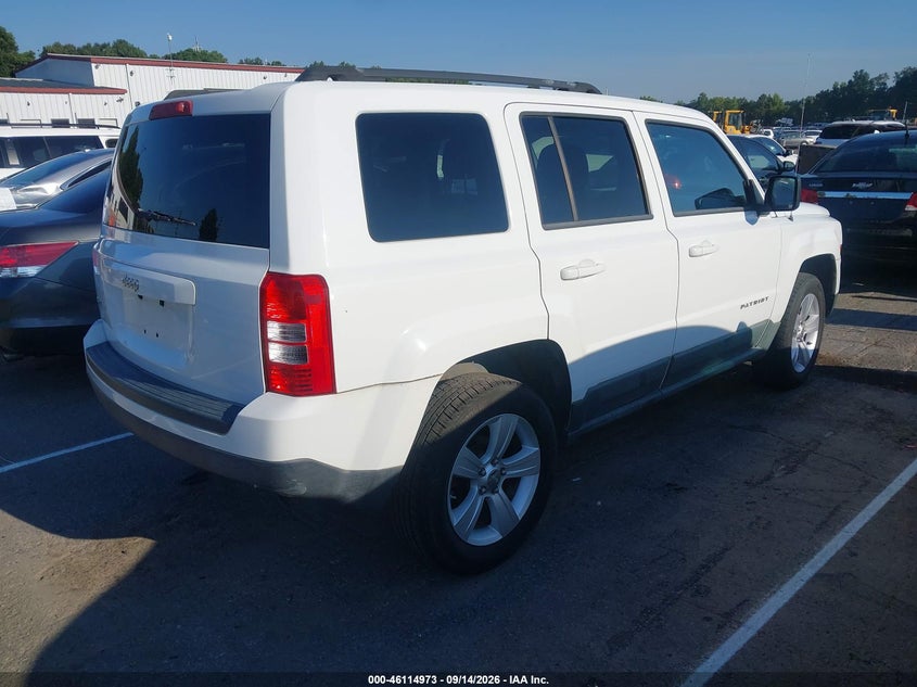 Vin: 1j4nf1gb1bd259717, lot: 46614688, jeep patriot sport 20114